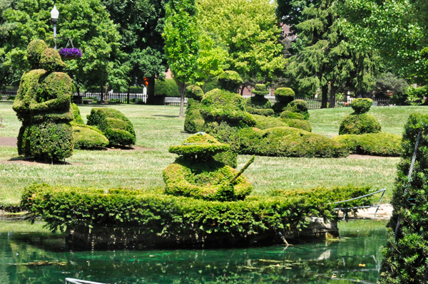 Topiary Garden Pond